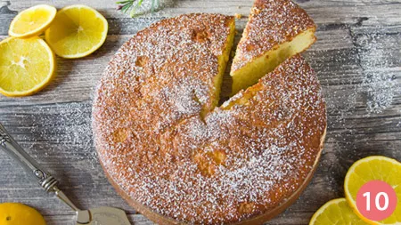 Cuocere la torta all arancia in forno già caldo a 170° per 30 minuti circa