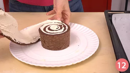 Torta arrotolata al caffè - P12
