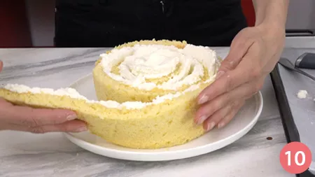 Torta arrotolata al limone - P10