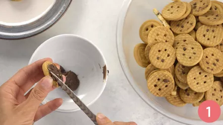Torta Baiocchi - Passaggio 1