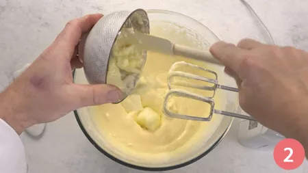 Torta bicolore - Passaggio 2