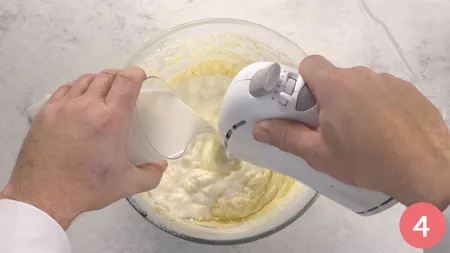 Torta bicolore - Passaggio 4