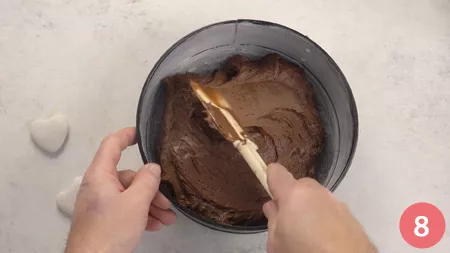 Torta bicolore - Passaggio 8