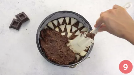 Torta pere e cioccolato - Passaggio 9