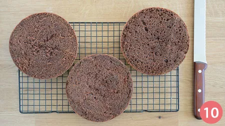 Torta cioccolato panna e fragole - P10