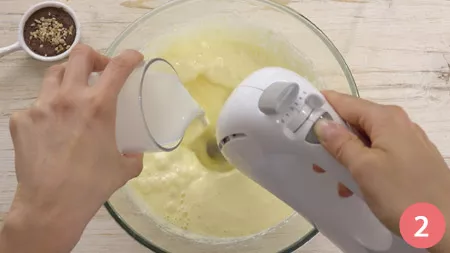 Torta cocco e Nutella - Passaggio 2