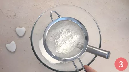 Torta con albumi - Passaggio 3