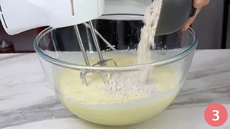 Torta con farina di avena e mele - p3