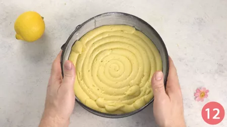 Torta con crema al limone - Passaggio 12