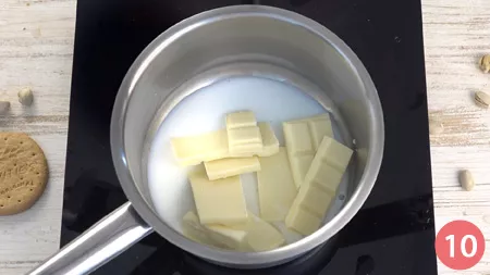 Torta con crema al pistacchio - Passaggio 10