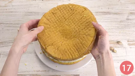 Torta con crema al pistacchio - Passaggio 17
