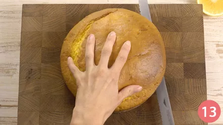 Torta con crema all'arancia - Passaggio 13
