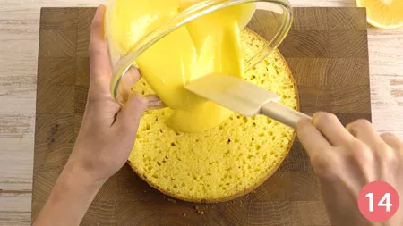 Torta con crema all'arancia - Passaggio 14
