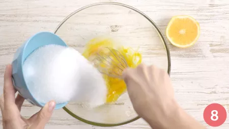 Torta con crema all'arancia - Passaggio 8