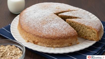 Torta con farina di avena Bimby: facile e veloce