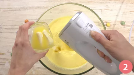 Torta con farina di riso - Passo 2