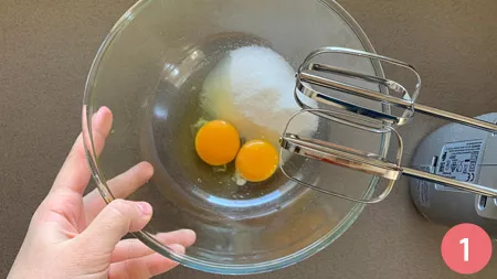 Torta con ovetti - P1