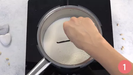 Torta della nonna senza cottura - Passaggio 1