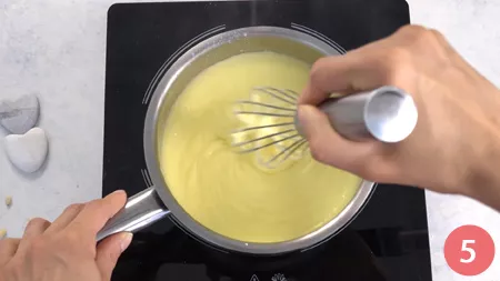 Torta della nonna senza cottura - Passaggio 5