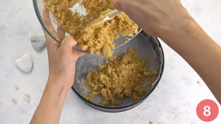 Torta della nonna senza cottura - Passaggio 8