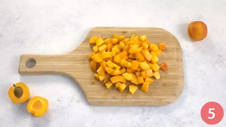 Torta di albicocche - Passaggio 5