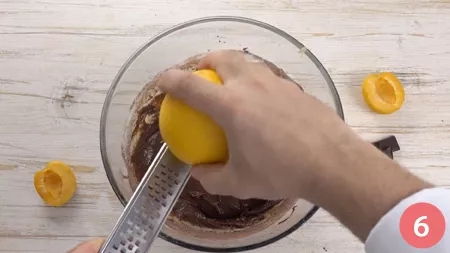 Torta di albicocche e cioccolato - Passaggio 6
