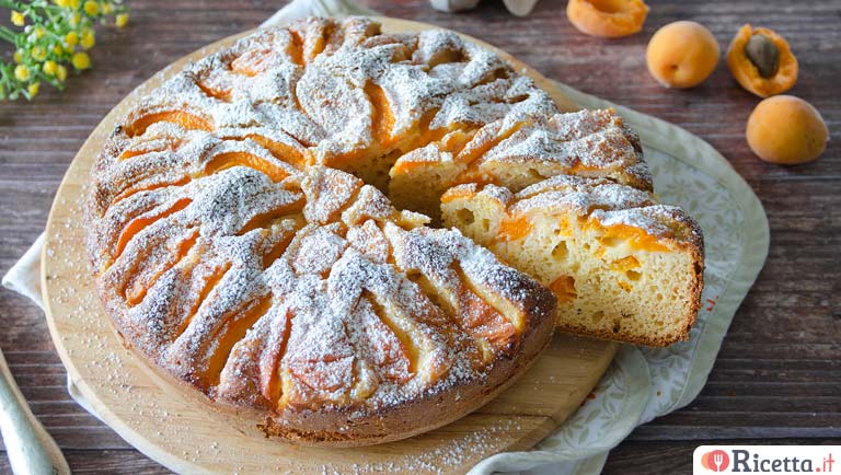 Torta di albicocche e yogurt