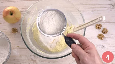 Torta di carote e mele - Passaggio 4