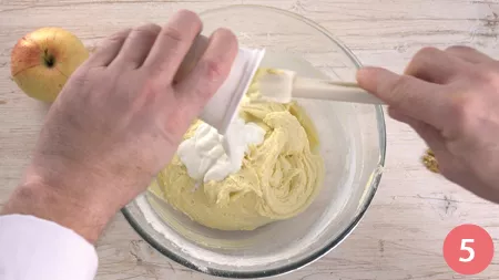 Torta di carote e mele - Passaggio 5