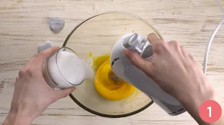 Torta di carote e yogurt - Passaggio 1