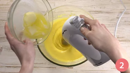 Torta di carote e yogurt - Passaggio 2