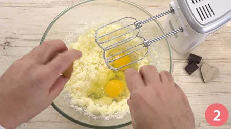 Torta di castagne e cioccolato - Passo 2