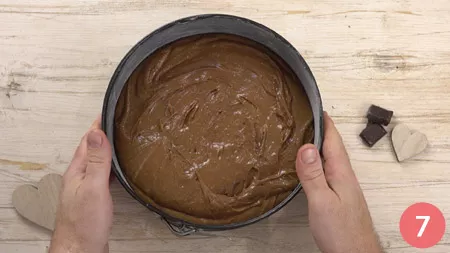 Torta di castagne e cioccolato - Passo 7