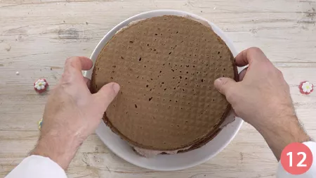 Torta di compleanno al cacao - Passaggio 12