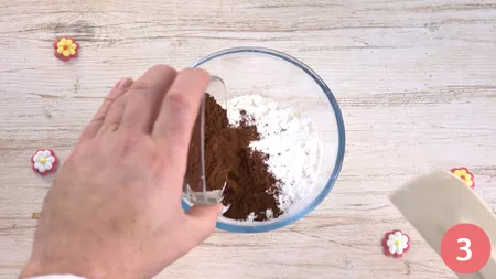 Torta di compleanno al cacao - Passaggio 3
