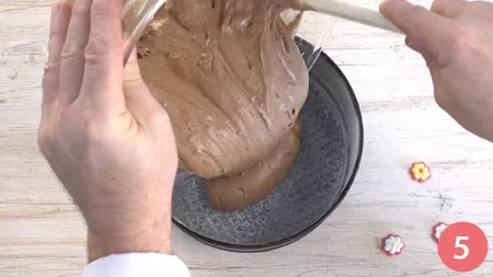 Torta di compleanno al cacao - Passaggio 5