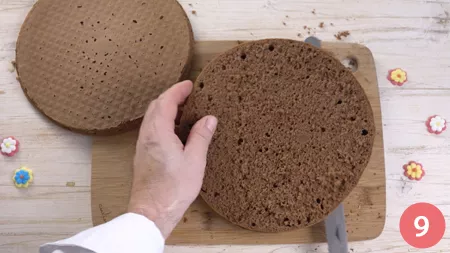 Torta di compleanno al cacao - Passaggio 9