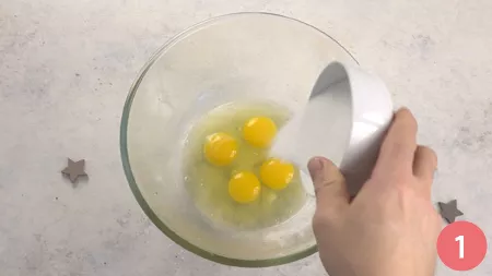 Torta di compleanno al caffè - Passaggio 1