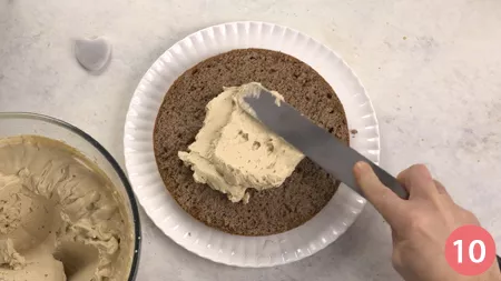 Torta di compleanno al caffè - Passaggio 10
