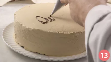 Torta di compleanno al caffè - Passaggio 13