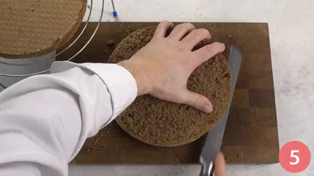 Torta di compleanno al caffè - Passaggio 5