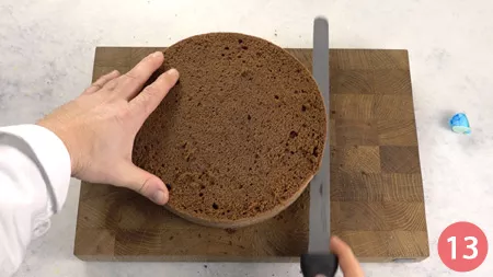 Torta di compleanno al cioccolato - Passaggio 13