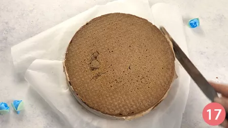 Torta di compleanno al cioccolato - Passaggio 17
