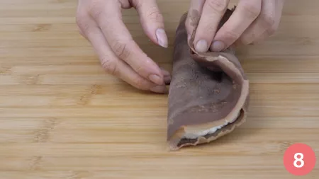 Torta di crepes arrotolata - P8