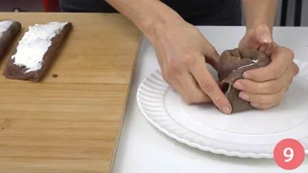 Torta di crepes arrotolata - P9