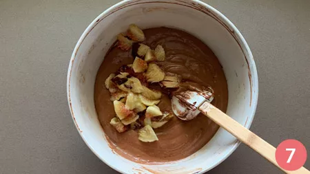 Torta di fichi e cioccolato - P7