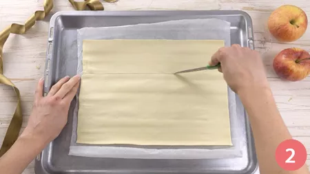 Torta di mele a spirale - Passaggio 2
