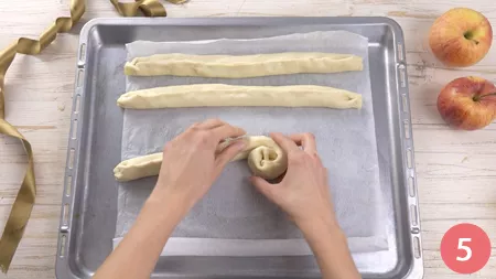 Torta di mele a spirale - Passaggio 5