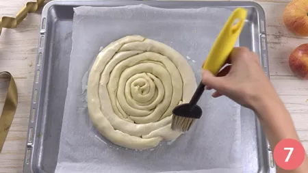 Torta di mele a spirale - Passaggio 7