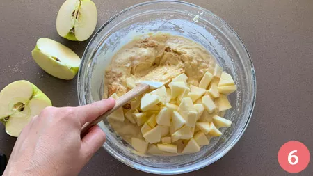 Torta di mele e amaretti - p6